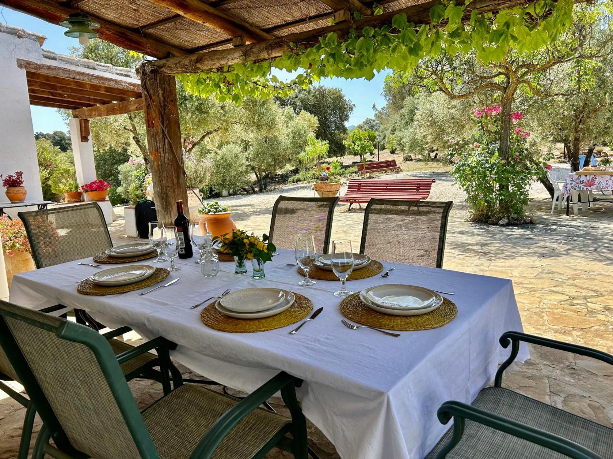 Refugio Andaluz Con Piscina Entre Olivos Villanueva de Tapia ภายนอก รูปภาพ