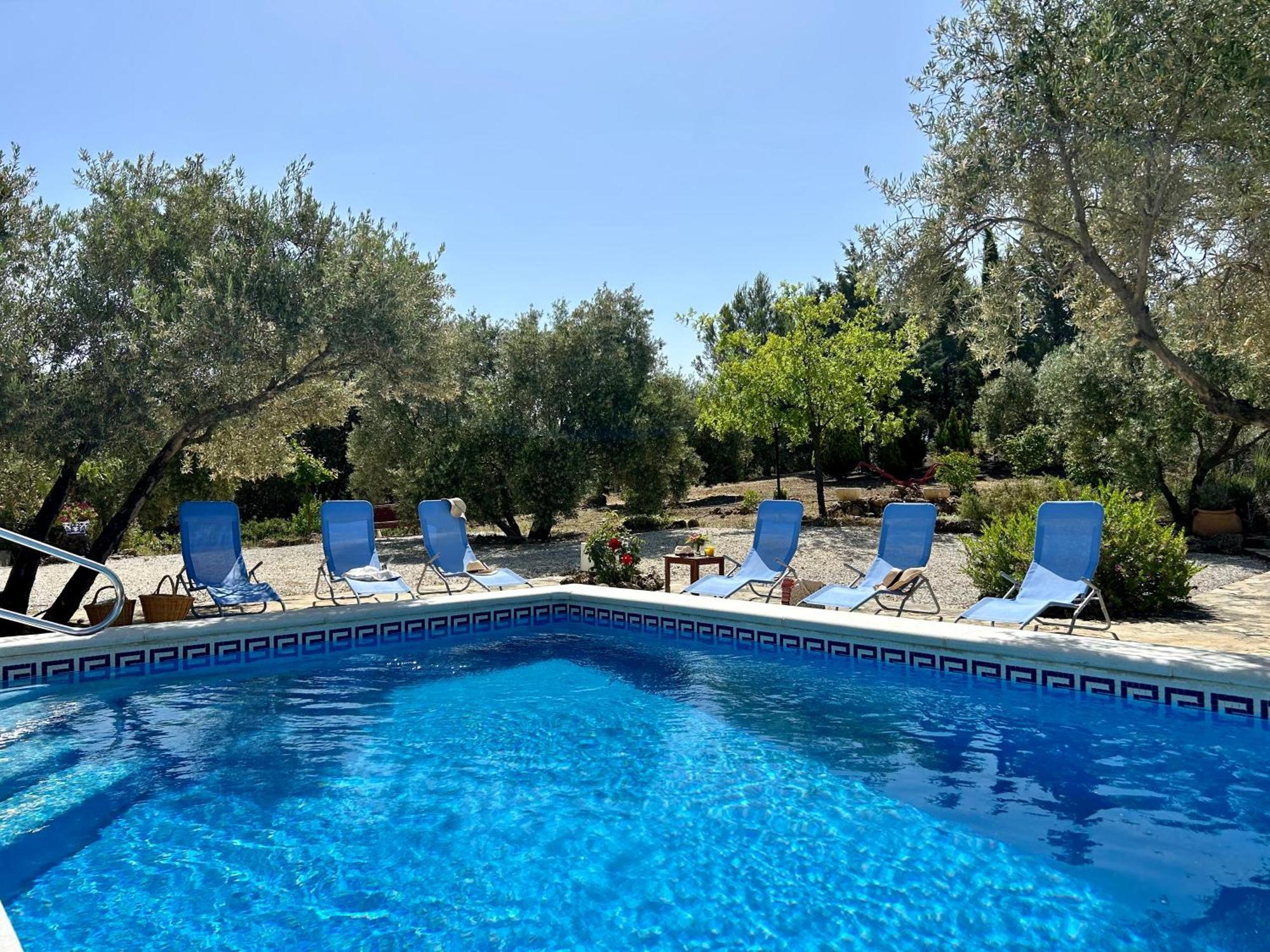 Refugio Andaluz Con Piscina Entre Olivos Villanueva de Tapia ภายนอก รูปภาพ