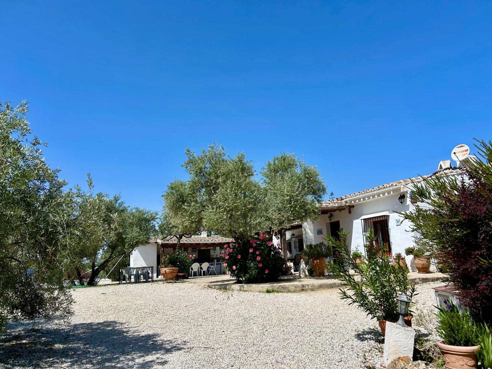 Refugio Andaluz Con Piscina Entre Olivos Villanueva de Tapia ภายนอก รูปภาพ